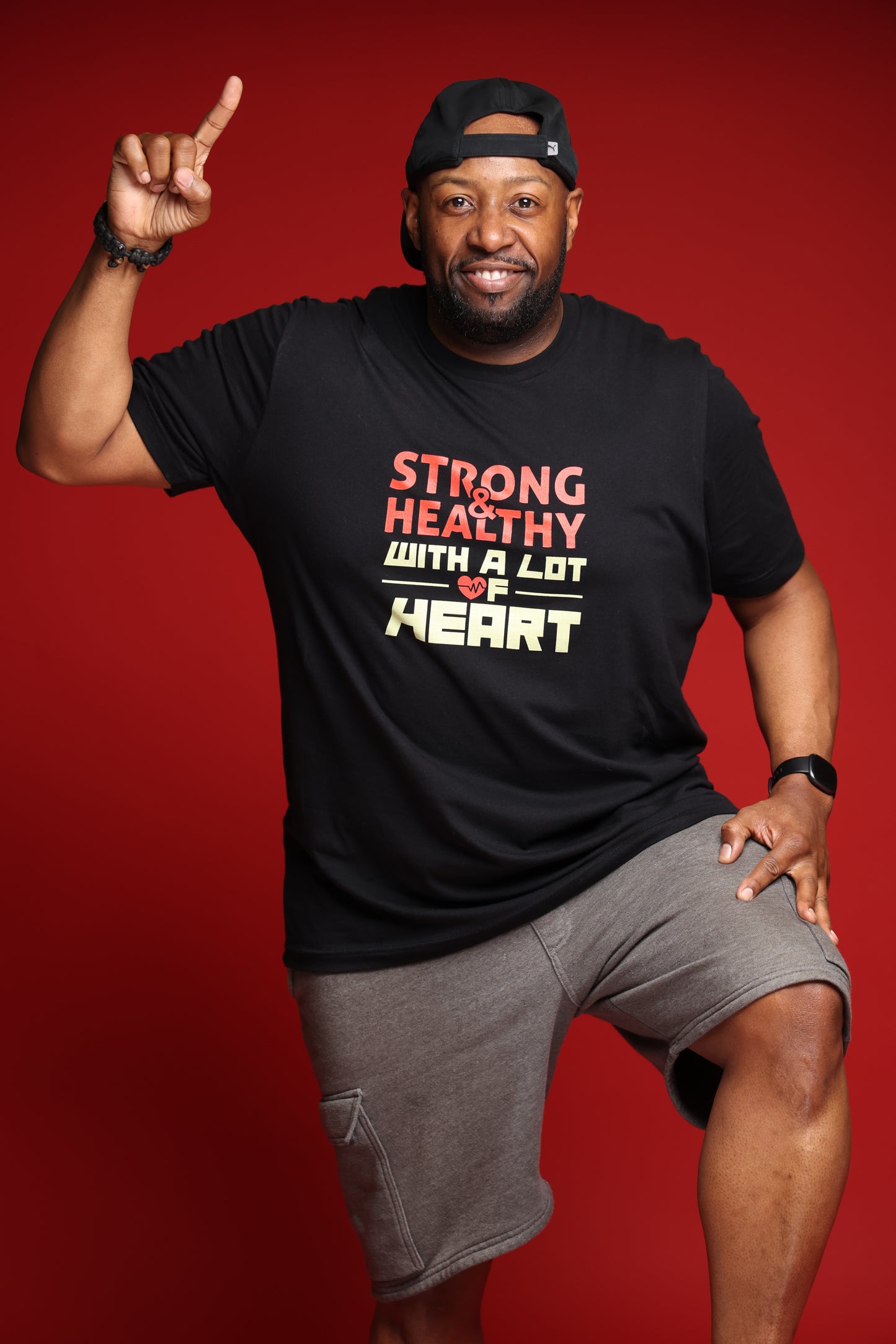 Strong & Healthy With A Lot Of Heart Unisex T-Shirt