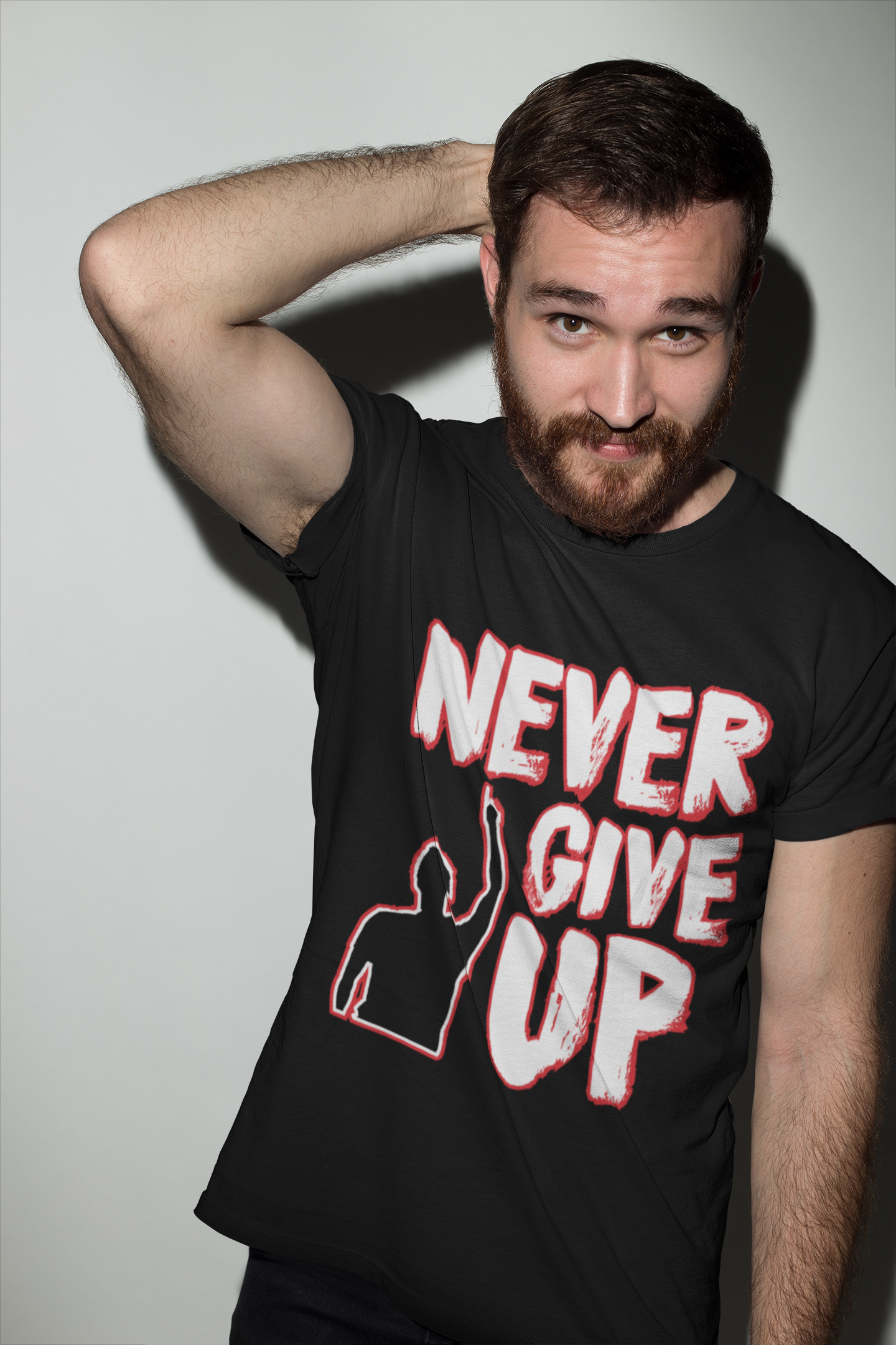 Never Give Up Short-Sleeve Unisex T-Shirt