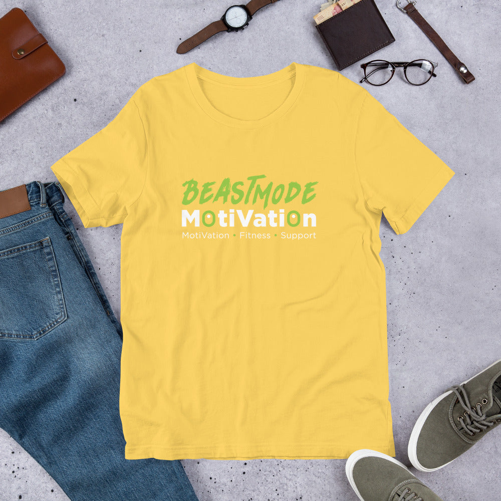 BeastMode Green Logo Short-Sleeve Unisex T-Shirt